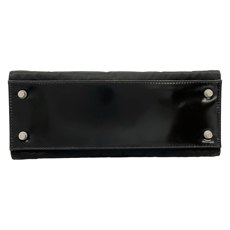 Prada Handbag Black Leather