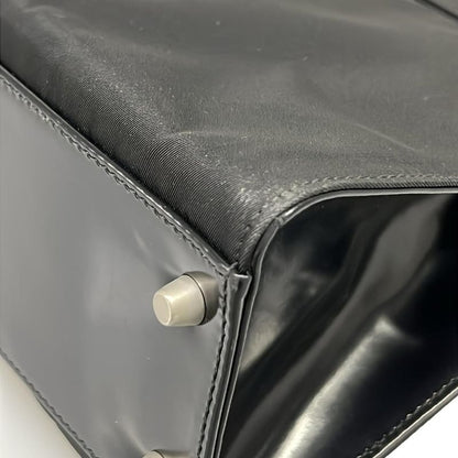 Prada Handbag Black Leather