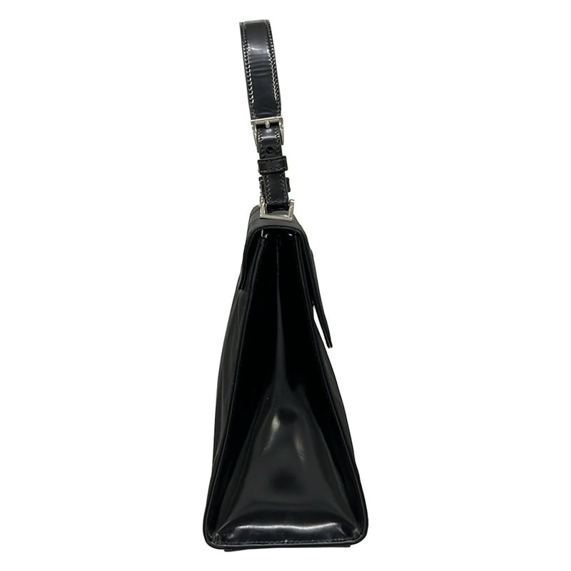 Prada Handbag Black Leather