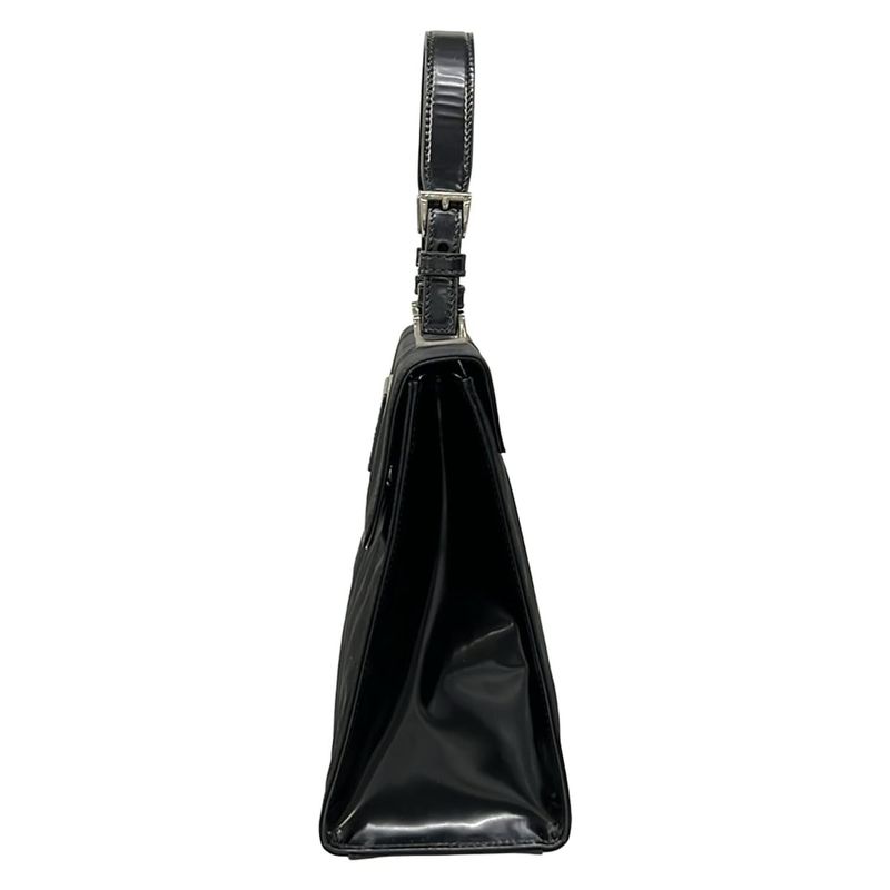 Prada Handbag Black Leather