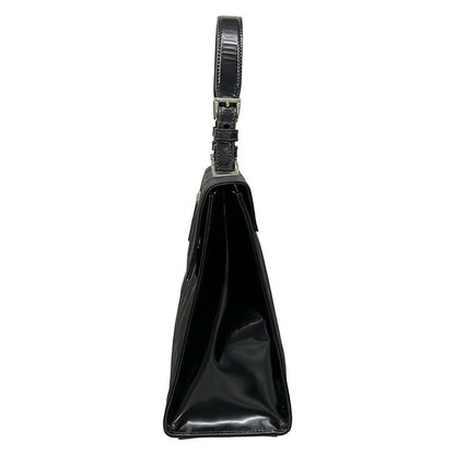Prada Handbag Black Leather