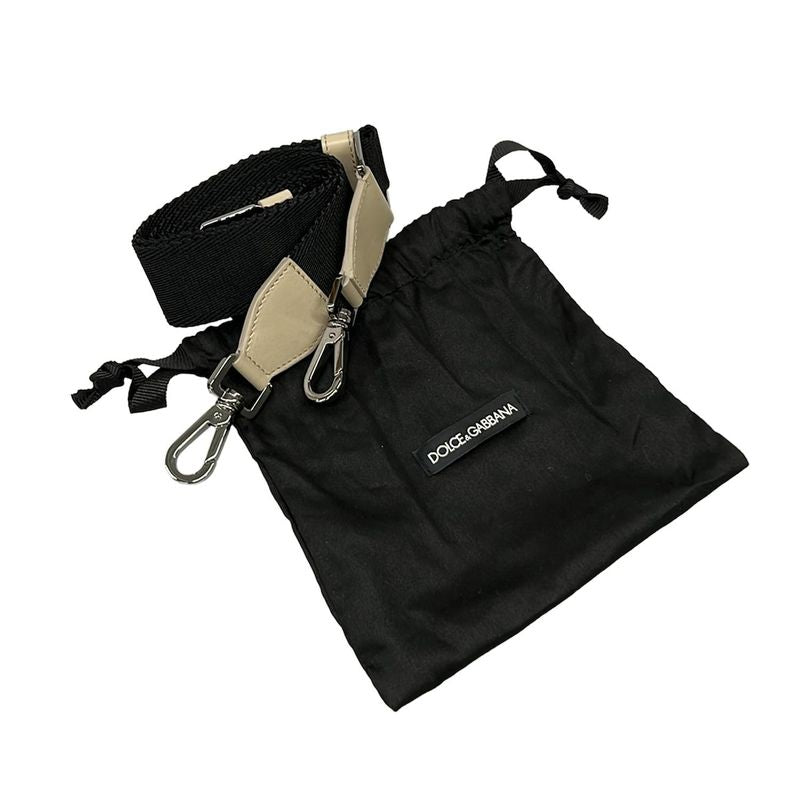 Dolce & Gabbana Tote Gray Beige Leather