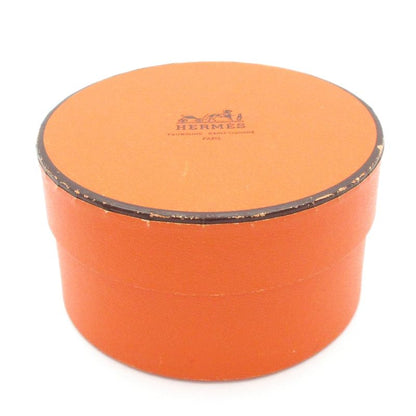 Hermes Bangle Poultur Leather Light Brown Bracelet