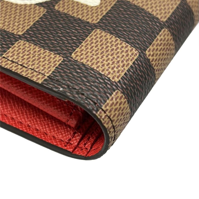 Louis Vuitton Wallet Damier Portefeuille Brother Ebene Farrell Williams