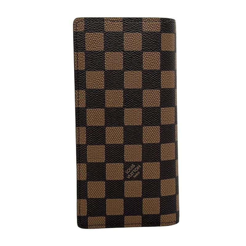 Louis Vuitton Wallet Damier Portefeuille Brother Ebene Farrell Williams