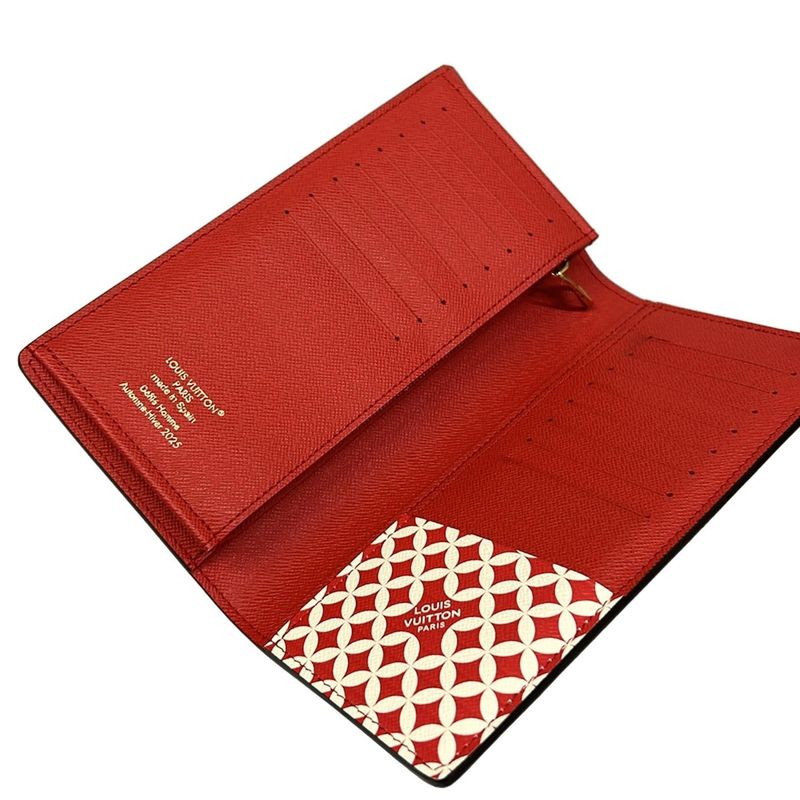 Louis Vuitton Wallet Damier Portefeuille Brother Ebene Farrell Williams