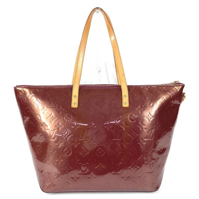 Louis Vuitton Shoulder Bag Bellevue GM Monogram Vernis Canvas Amarante Purple