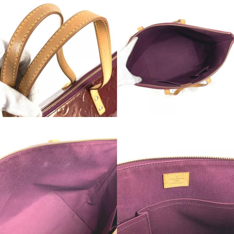Louis Vuitton Shoulder Bag Bellevue GM Monogram Vernis Canvas Amarante Purple