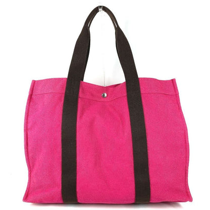 Hermes Shoulder Bag Sac Doplage GM Canvas Pink
