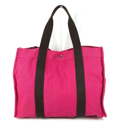 Hermes Shoulder Bag Sac Doplage GM Canvas Pink