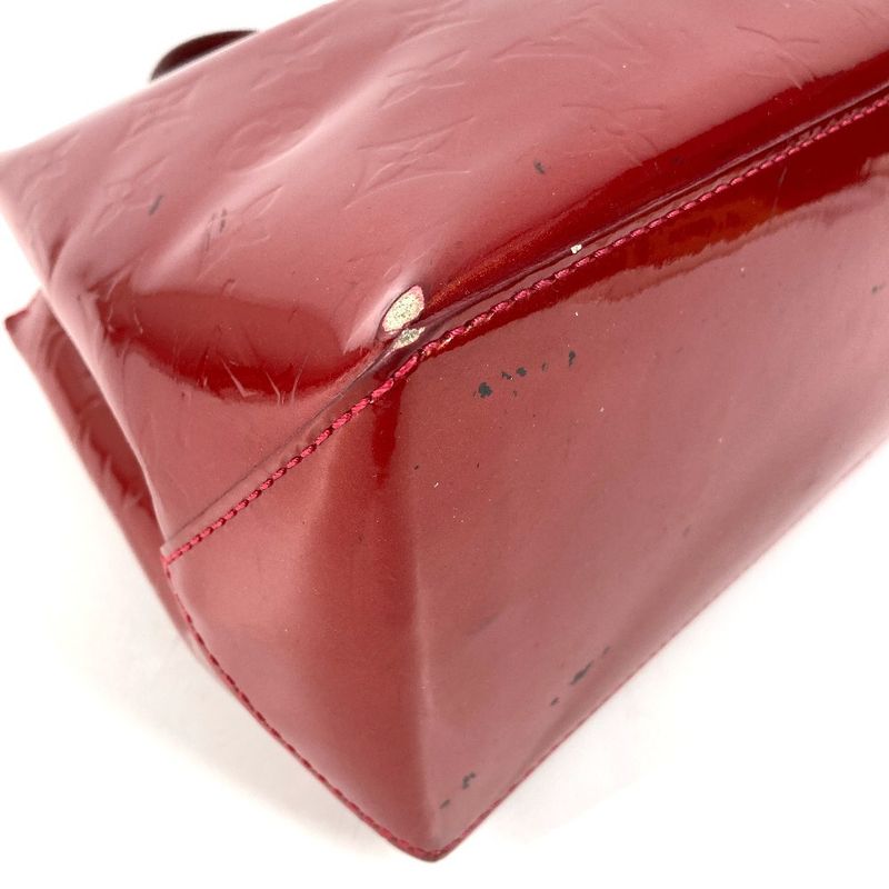Louis Vuitton Tote Wilshire PM Monogram Vernis Canvas Pomme D'amour Red