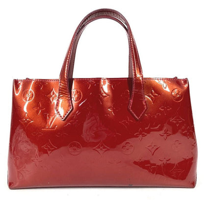 Louis Vuitton Tote Wilshire PM Monogram Vernis Canvas Pomme D'amour Red