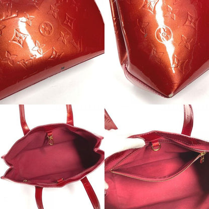 Louis Vuitton Tote Wilshire PM Monogram Vernis Canvas Pomme D'amour Red