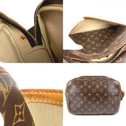 Louis Vuitton Shoulder Bag Reporter PM Monogram Canvas Brown