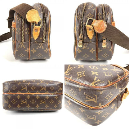 Louis Vuitton Shoulder Bag Reporter PM Monogram Canvas Brown