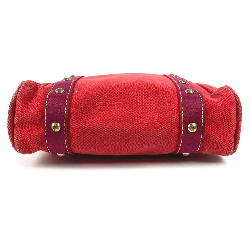 Louis Vuitton Tote Cabas MM Cotton Red
