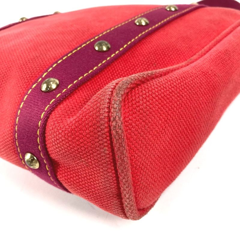 Louis Vuitton Tote Cabas MM Cotton Red