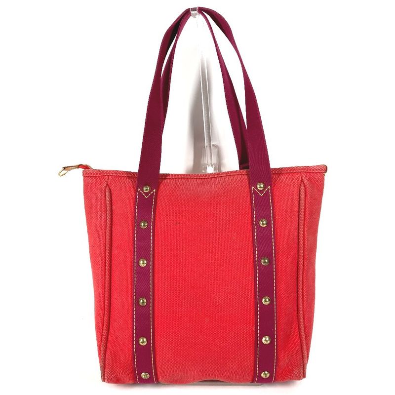 Louis Vuitton Tote Cabas MM Cotton Red