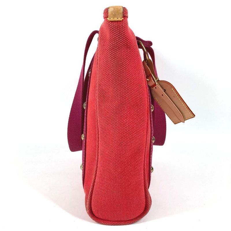 Louis Vuitton Tote Cabas MM Cotton Red