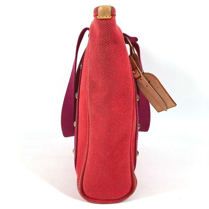 Louis Vuitton Tote Cabas MM Cotton Red