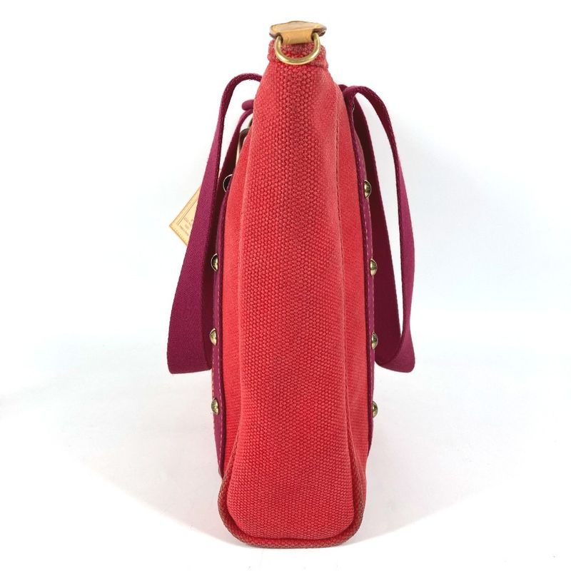 Louis Vuitton Tote Cabas MM Cotton Red