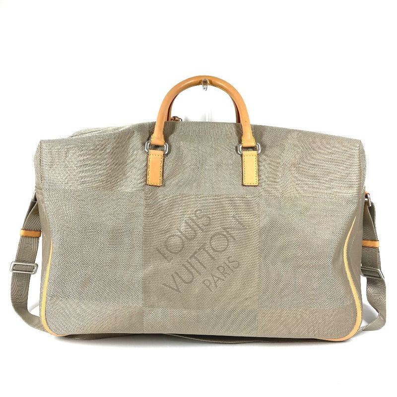 Louis Vuitton Boston Bag Souverain Damier Geant Canvas Sable Beige