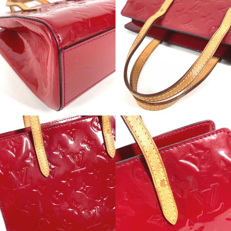 Louis Vuitton Handbag Catalina BB Monogram Vernis Canvas Rose Indien Red