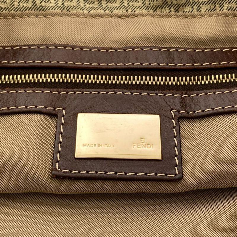 Fendi Zucchino Tote Canvas