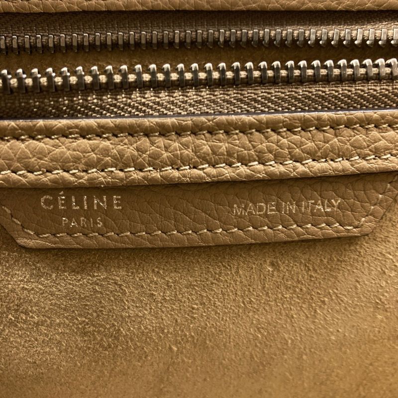 Celine Luggage Micro Handbag Calf