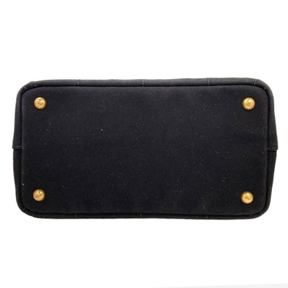 Prada Canapa Mini 2-Way Handbag Canvas