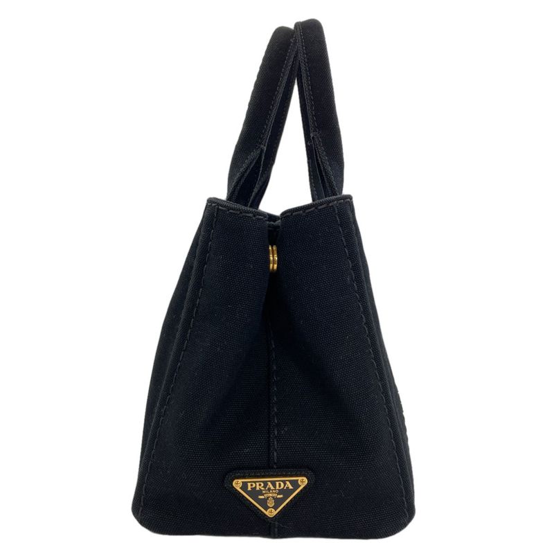 Prada Canapa Mini 2-Way Handbag Canvas