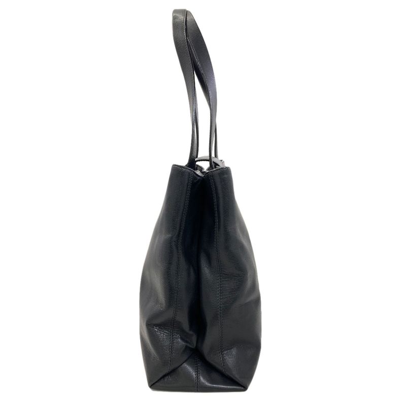 Bvlgari Logo Handbag Leather