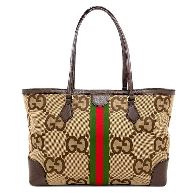 Gucci Ophidia Large Jumbo GG Tote Canvas