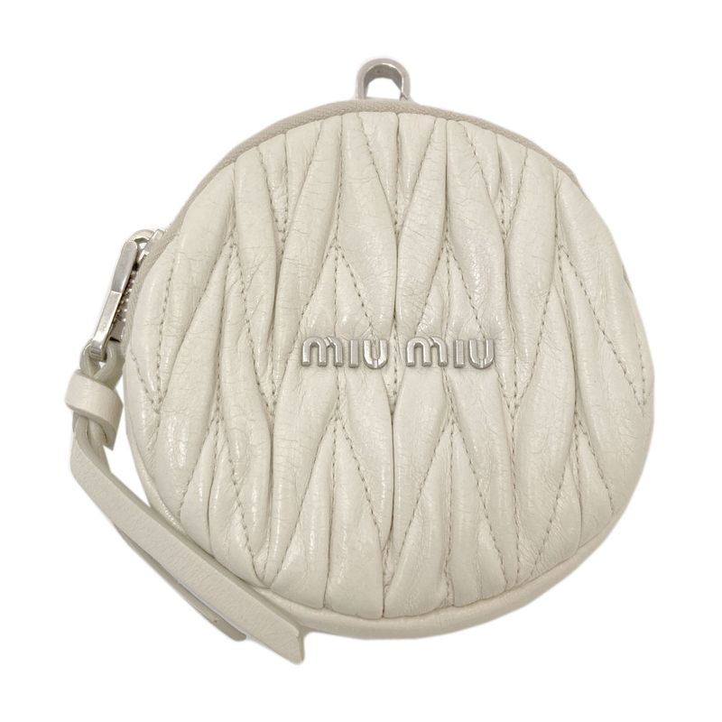 Miu Miu Matelasse Shoulder Bag Calf