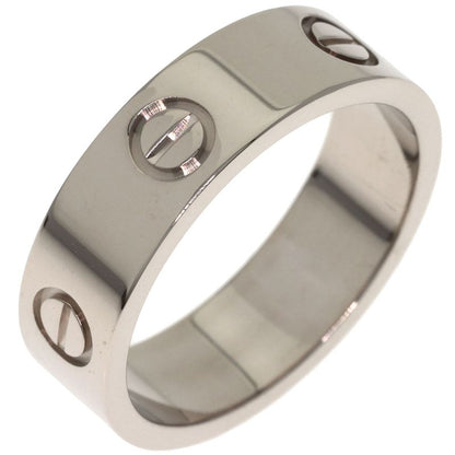 Cartier Love Ring 57 18k White Gold