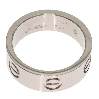 Cartier Love Ring 48 18k White Gold