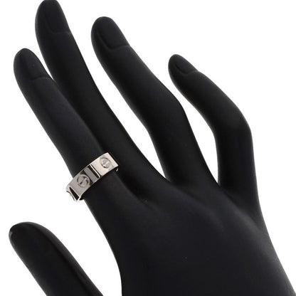 Cartier Love Ring 48 18k White Gold