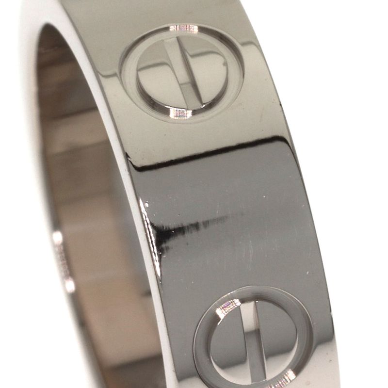 Cartier Love Ring 48 18k White Gold