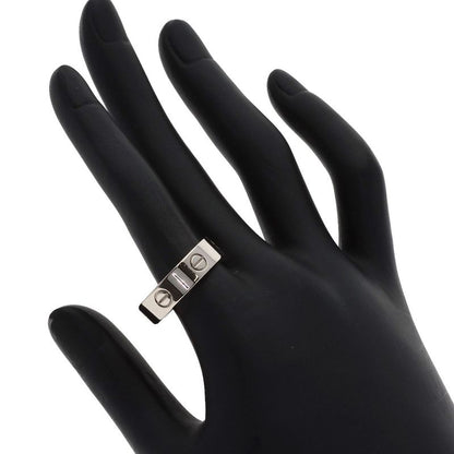 Cartier Love Ring 61 18k White Gold
