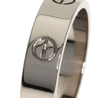 Cartier Love Ring 61 18k White Gold