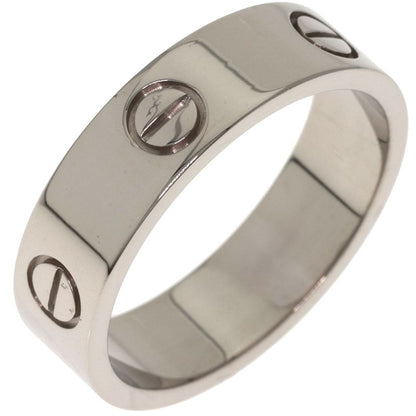 Cartier Love Ring 61 18k White Gold
