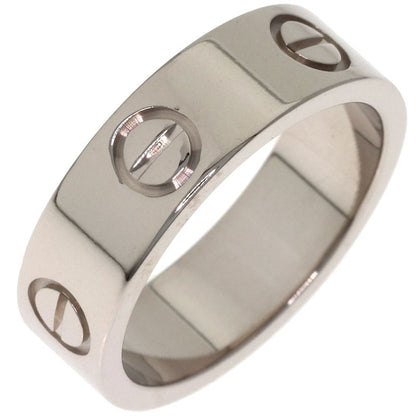Cartier Love Ring 50 18k White Gold