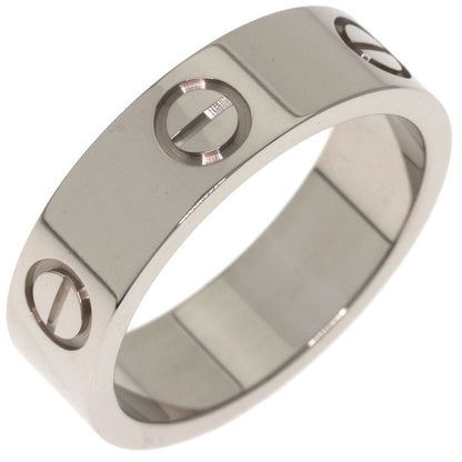 Cartier Love Ring 53 18k White Gold