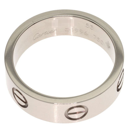 Cartier Love Ring 53 18k White Gold
