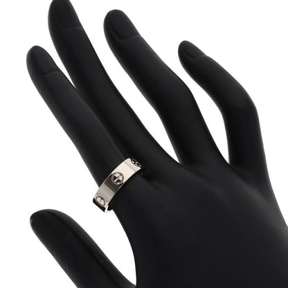 Cartier Love Ring 53 18k White Gold