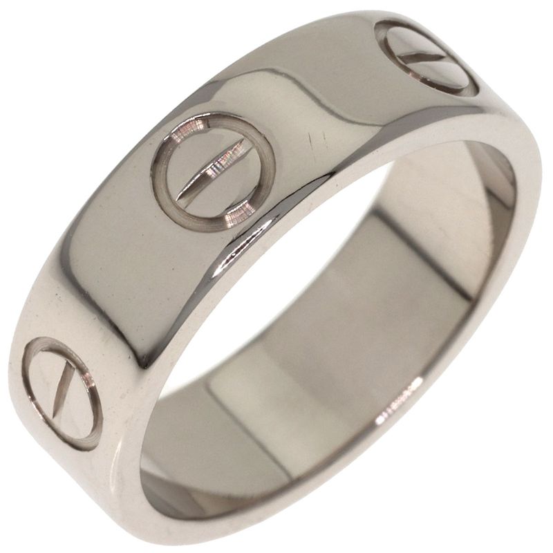 Cartier Love Ring 49 18k White Gold
