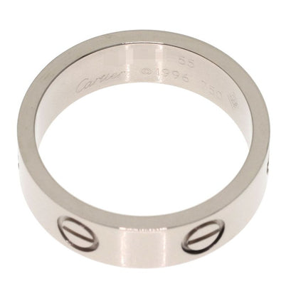 Cartier Love Ring 55 18k White Gold
