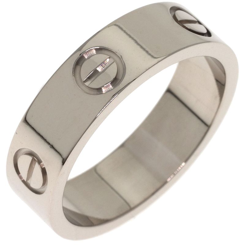 Cartier Love Ring 55 18k White Gold