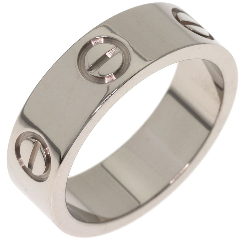 Cartier Love Ring 49 18k White Gold