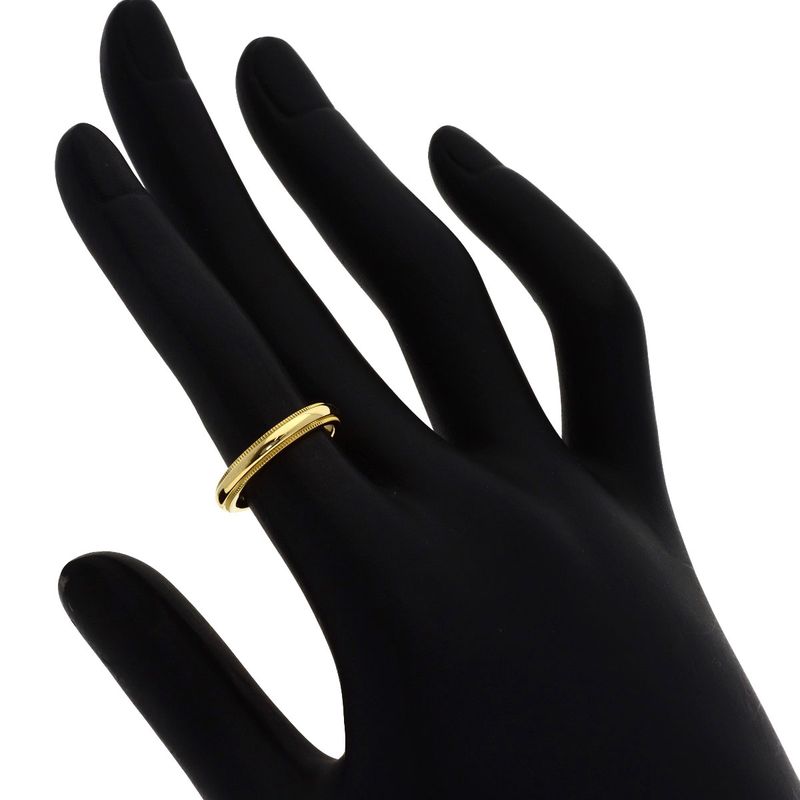 Tiffany & Co Milgrain Ring 18k Yellow Gold